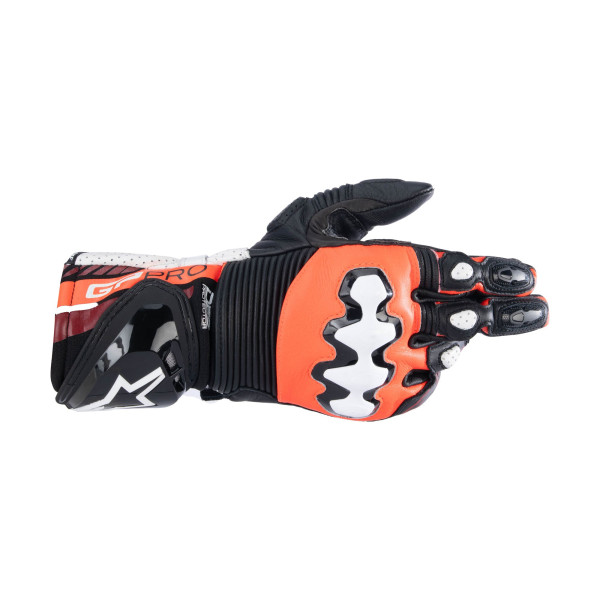 Alpinestars Alpinestars gp pro v4 gloves black/red/fluo/white
